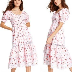 Love Shack Fancy x Target Cosette Midi Dress Size Medium